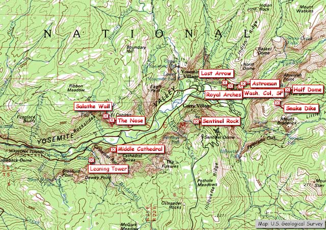Click on a climb name